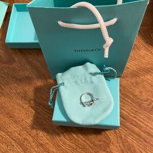 Tiffany & Co Open Heart Ring size 7